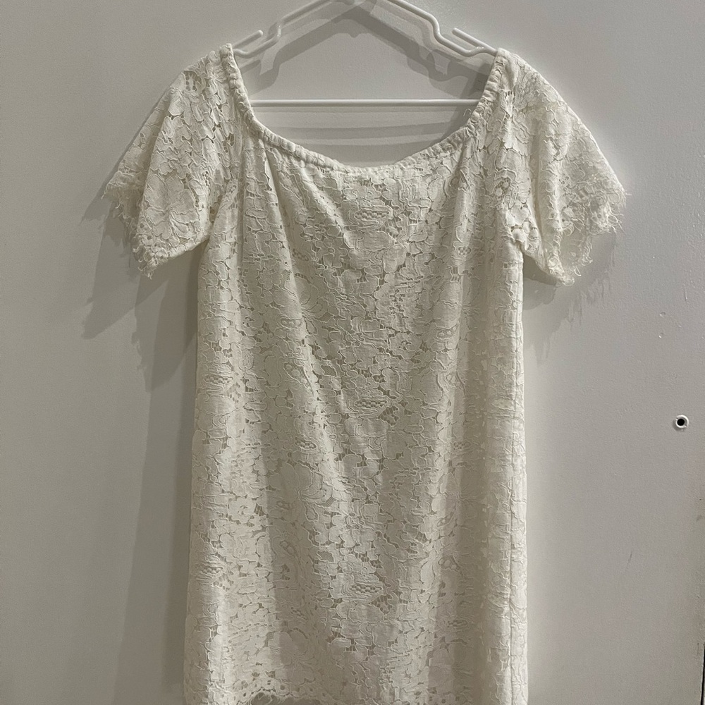 Creamy White Dress from Mustard Sees
